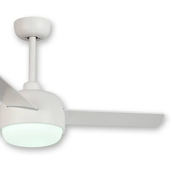 VENTILATORE DA SOFFITTO LED 24 W REGOLABILE BIANCO RIVERDALE 2