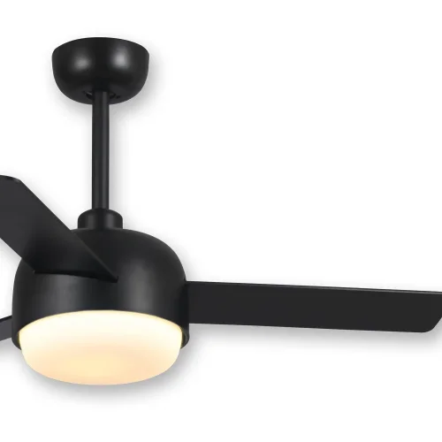VENTILATORE A SOFFITTO LED 24 W DIMMERABILE NERO RIVERDALE VENTILATORE A SOFFITTO LED 24 W DIMMERABILE NERO RIVERDALE