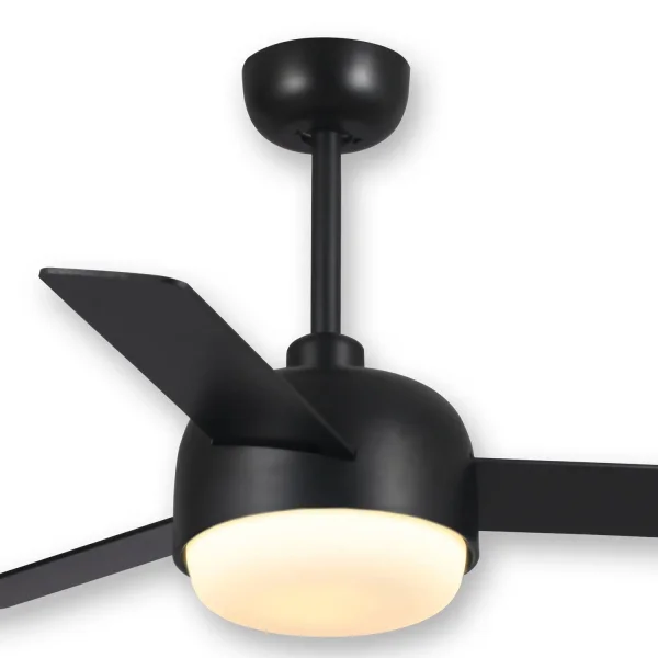 VENTILATORE A SOFFITTO LED 24 W DIMMERABILE NERO RIVERDALE VENTILATORE A SOFFITTO LED 24 W DIMMERABILE NERO RIVERDALE