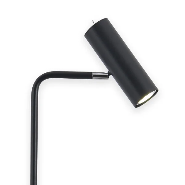 LAMPADA DA TERRA IN ACCIAIO VERNICIATO NERO ADARA LAMPADA DA TERRA IN ACCIAIO VERNICIATO NERO ADARA