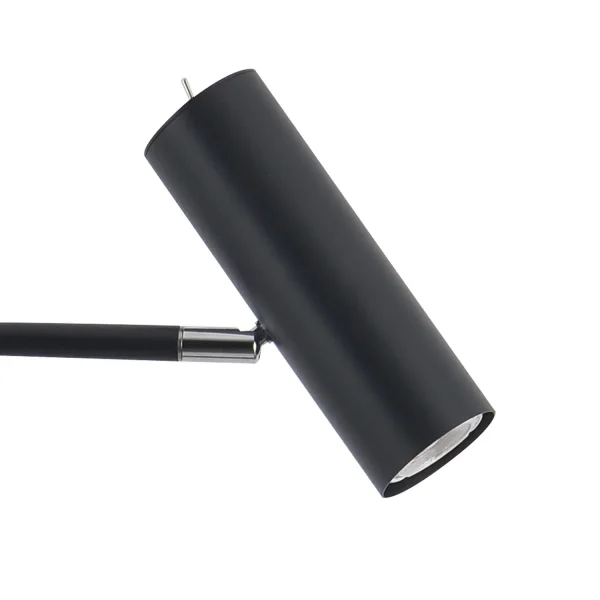 LAMPADA DA TERRA IN ACCIAIO VERNICIATO NERO ADARA LAMPADA DA TERRA IN ACCIAIO VERNICIATO NERO ADARA