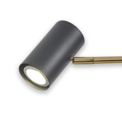 LAMPADA DA TAVOLO IN ACCIAIO NERO/DORATO ADARA