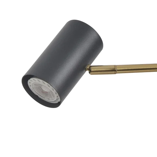 LAMPADA DA TAVOLO IN ACCIAIO NERO/DORATO ADARA