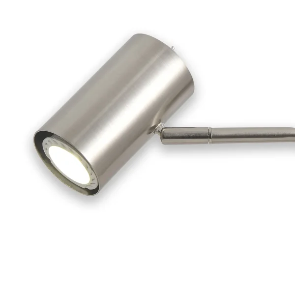 LAMPADA DA TAVOLO ADARA IN ACCIAIO NICKEL SATINATO