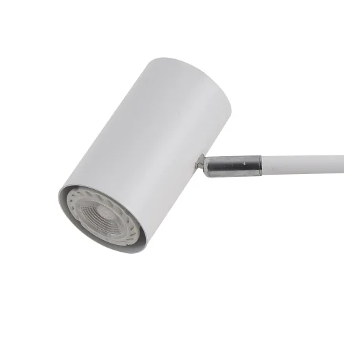 LAMPADA DA TAVOLO ADARA IN ACCIAIO VERNICIATO BIANCO