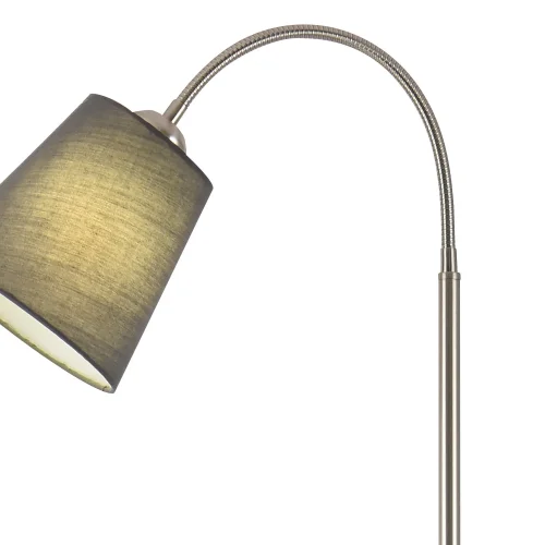 LAMPADA DA TERRA NICHEL SATINATO PAYTON PARALUME GRIGIO LAMPADA DA TERRA NICHEL SATINATO PAYTON PARALUME GRIGIO
