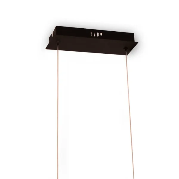 PLAFONIERA LED 90 W 4000K 100 CM NERO LUMINOZA