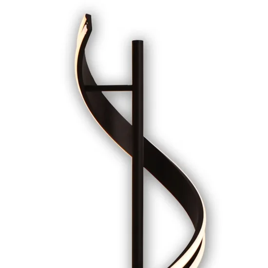 LAMPADA DA TERRA LED 26 W 4000K NERO LUMINOZA 2