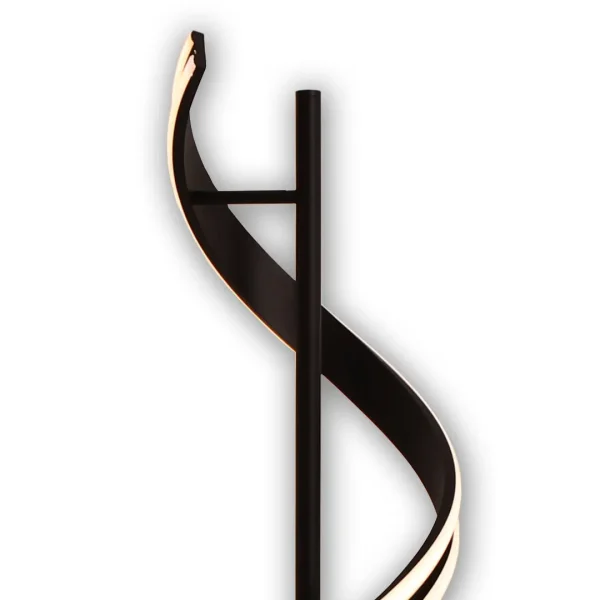 LAMPADA DA TERRA LED 26 W 4000K NERO LUMINOZA