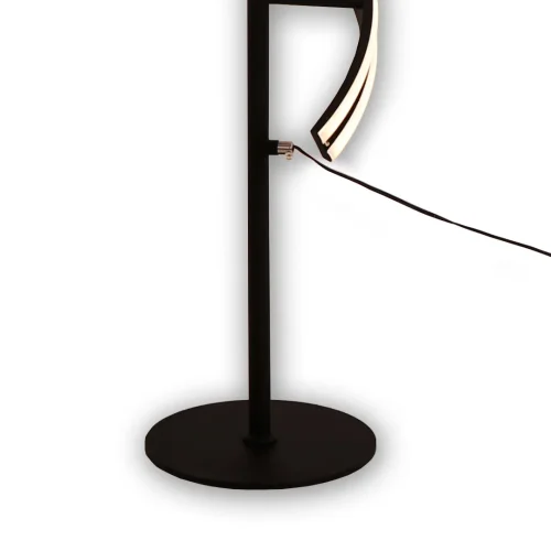 LAMPADA DA TERRA LED 26 W 4000K NERO LUMINOZA