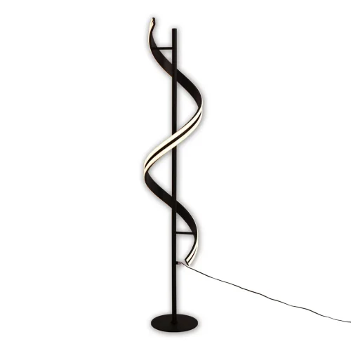 LAMPADA DA TERRA LED 26 W 4000K NERO LUMINOZA