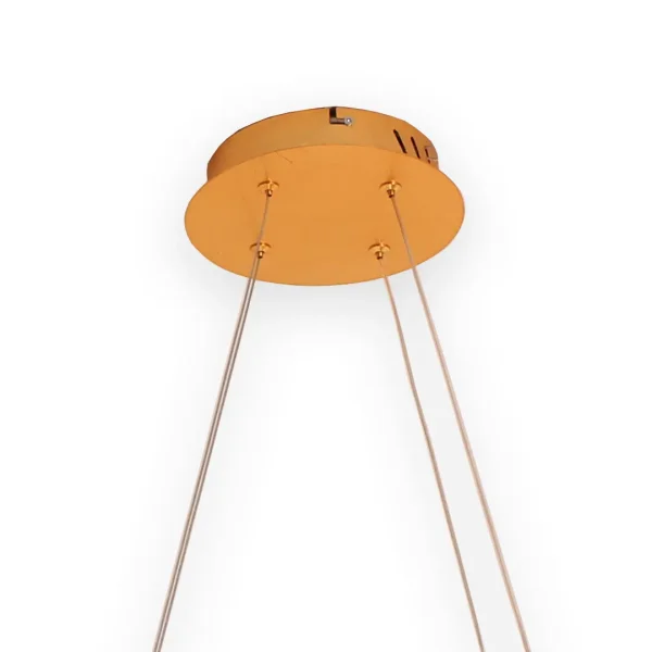 PLAFONIERA LED 83 W 4000K ∅78 CM FOGLIA ORO LUMINOZA