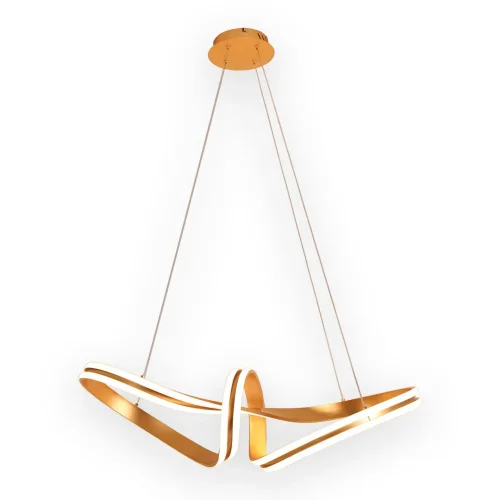 PLAFONIERA LED 83 W 4000K ∅78 CM FOGLIA ORO LUMINOZA