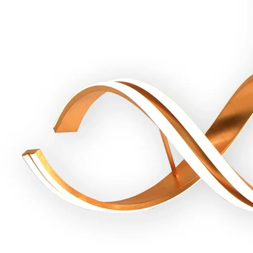 PLAFONIERA LED 90 W 4000K 100 CM FOGLIA ORO LUMINOZA