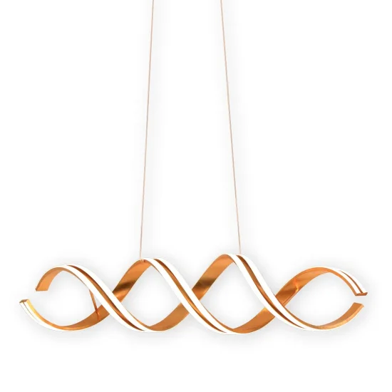 PLAFONIERA LED 90 W 4000K 100 CM FOGLIA ORO LUMINOZA