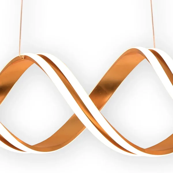 PLAFONIERA LED 90 W 4000K 100 CM FOGLIA ORO LUMINOZA