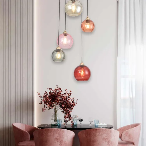 PLAFONIERA 5 LUCI NERIUM