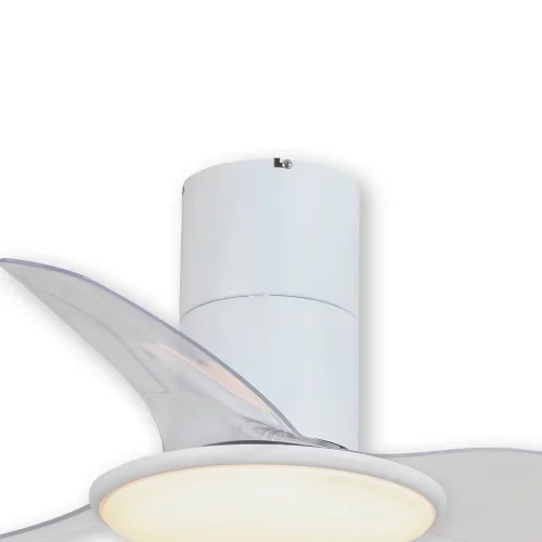 VENTILATORE DA SOFFITTO LED 24 W ORIENTABILE BIANCO ISOLDE