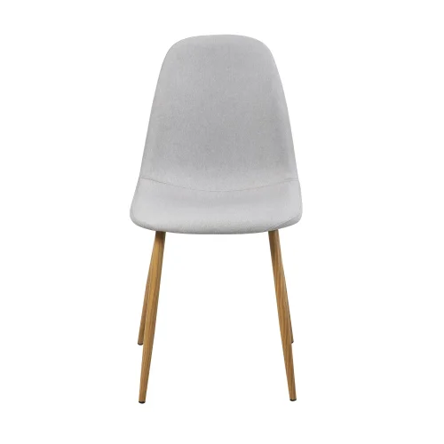 SEDIA DA PRANZO IMBOTTITA GRIGIO CHIARO