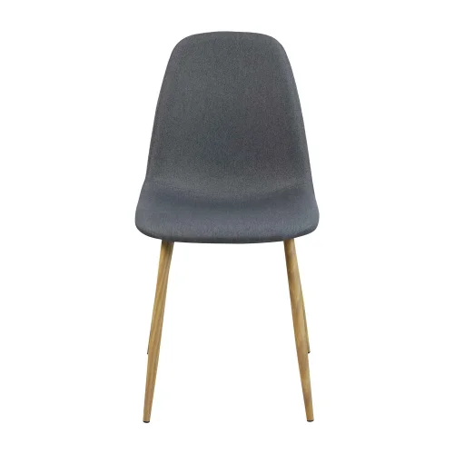 SEDIA DA PRANZO IMBOTTITA GRIGIO SCURO