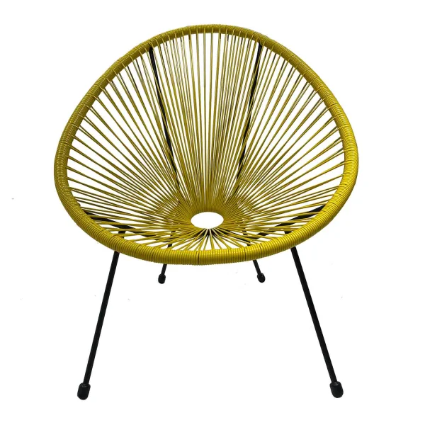 SEDIA MIAMI SPRINGS GIALLO