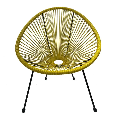 SEDIA MIAMI SPRINGS GIALLO