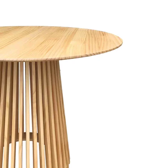 TAVOLO DA PRANZO IN LEGNO NATURALE NEREA 2