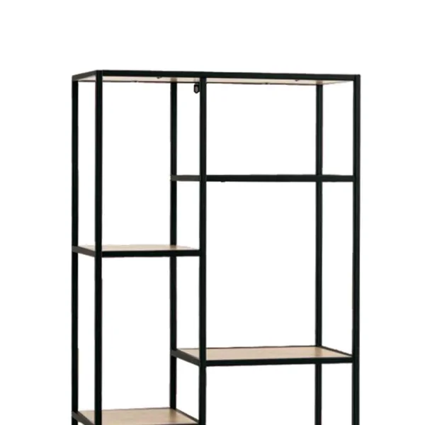 SCAFFALE SELENE ROVERE ALTO/NERO