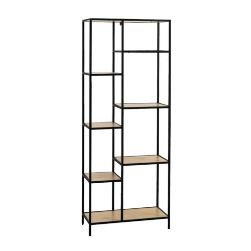 SCAFFALE SELENE ROVERE ALTO/NERO