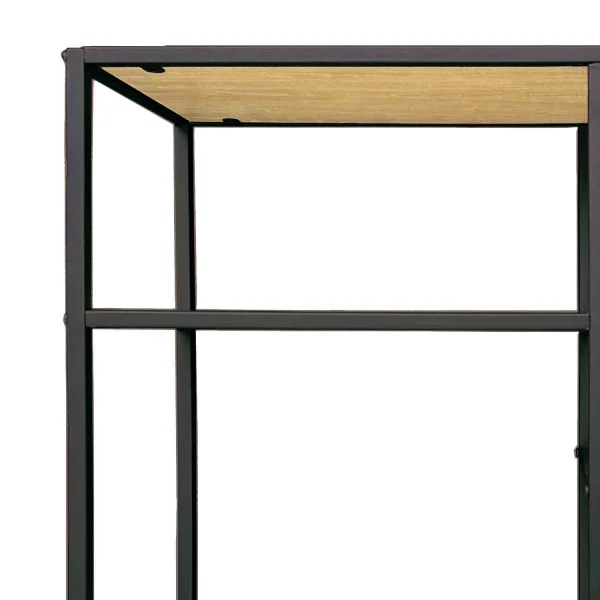 SCAFFALE BASSO SELENE ROVERE/NERO SCAFFALE BASSO SELENE ROVERE/NERO