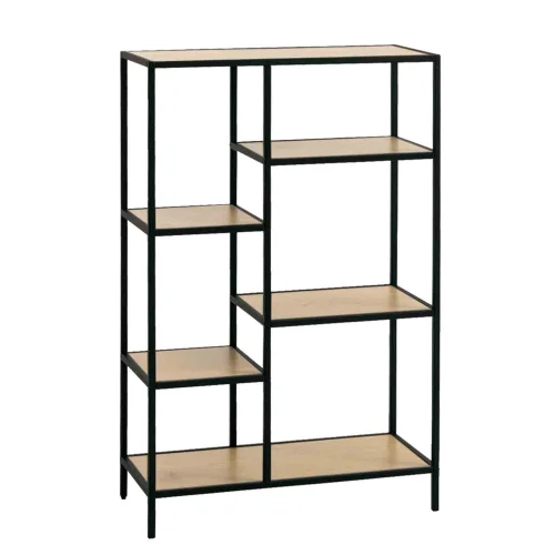 SCAFFALE BASSO SELENE ROVERE/NERO SCAFFALE BASSO SELENE ROVERE/NERO