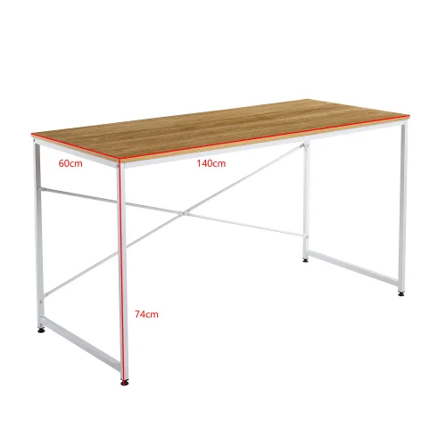 TAVOLO DA SCRIVANIA BIANCO SWINDON