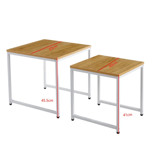 SET TAVOLINO NESTING BIANCO SWINDON SET TAVOLINO NESTING BIANCO SWINDON