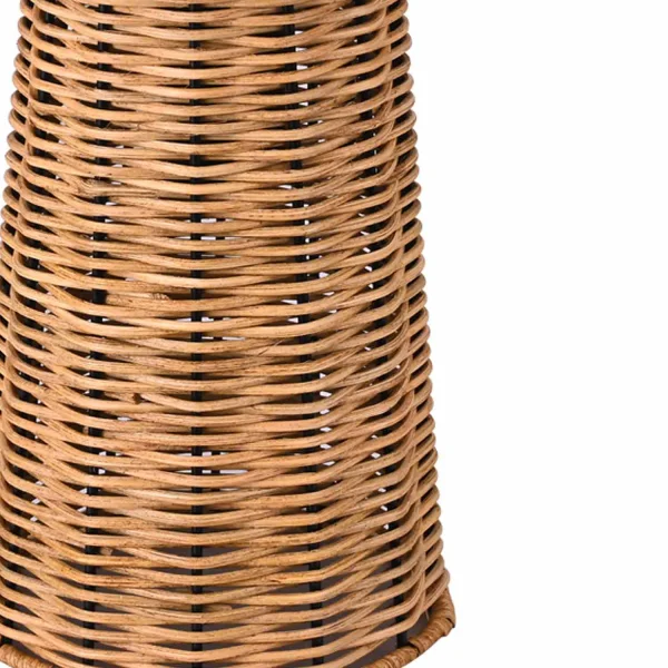 LAMPADA DA TAVOLO IN RATTAN CAROLINA