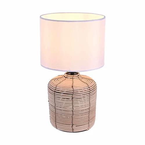 LAMPADA DA TAVOLO RATTAN 35CM ELARA