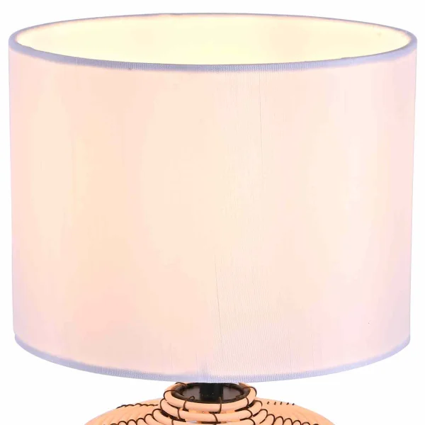LAMPADA DA TAVOLO RATTAN 35CM ELARA