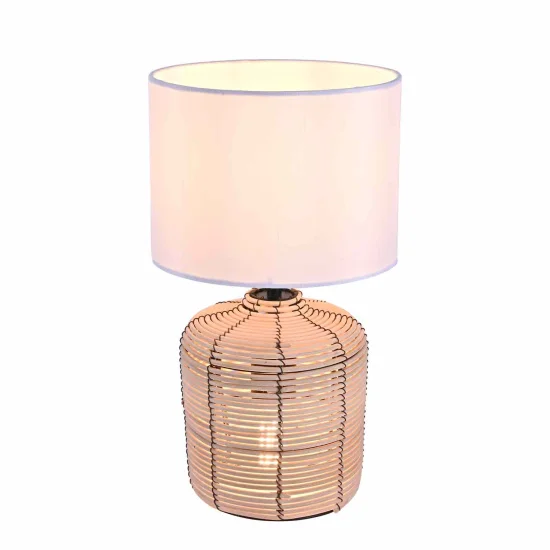 LAMPADA DA TAVOLO RATTAN 35CM ELARA