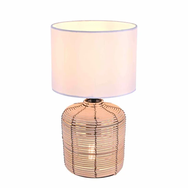 LAMPADA DA TAVOLO RATTAN 35CM ELARA