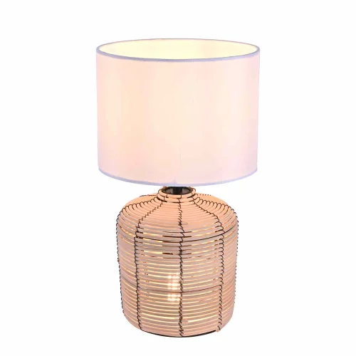 LAMPADA DA TAVOLO RATTAN 35CM ELARA
