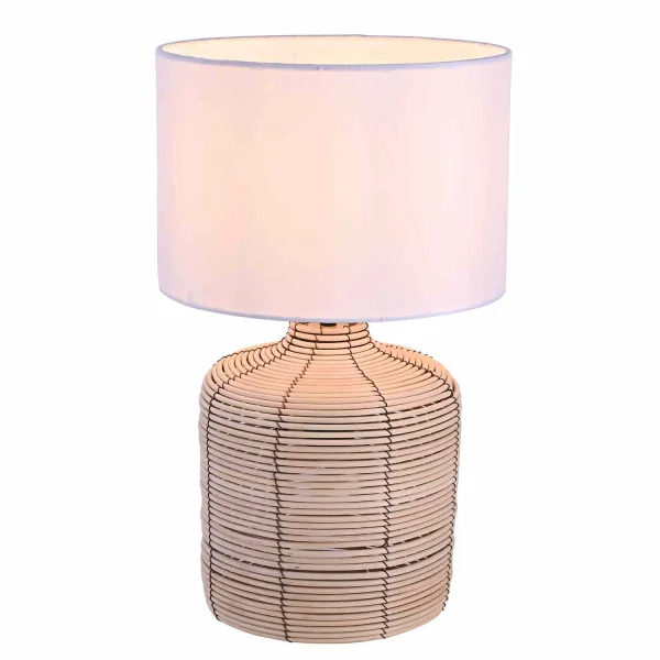 LAMPADA DA TAVOLO RATTAN 40CM ELARA