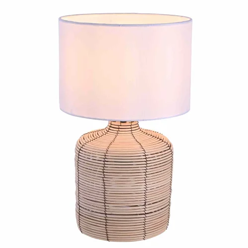 LAMPADA DA TAVOLO RATTAN 40CM ELARA