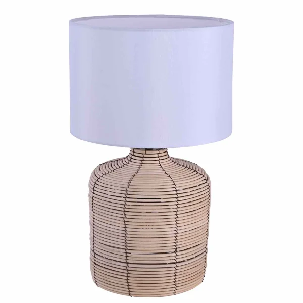 LAMPADA DA TAVOLO RATTAN 40CM ELARA