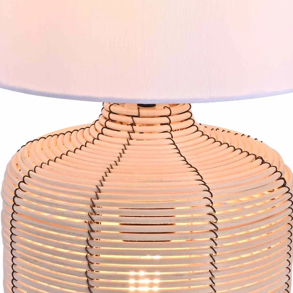 LAMPADA DA TAVOLO RATTAN 40CM ELARA