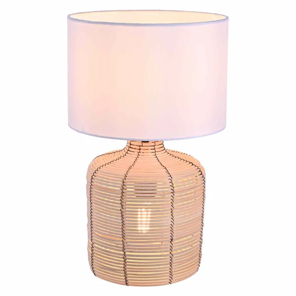 LAMPADA DA TAVOLO RATTAN 40CM ELARA