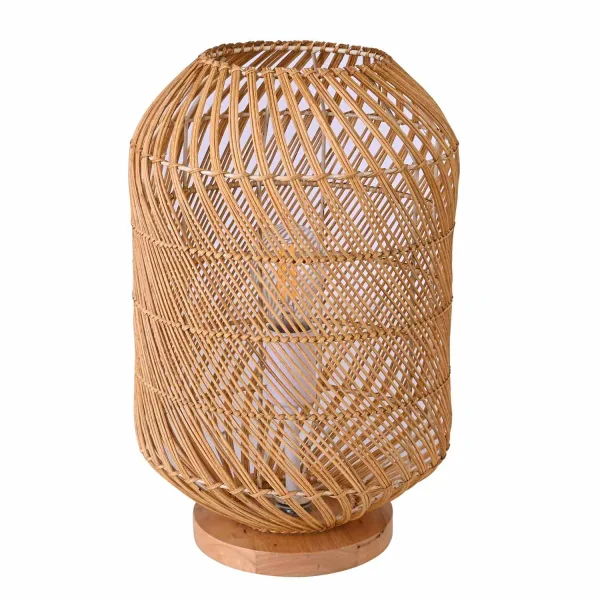 LAMPADA DA TAVOLO RATTAN ROSALIND