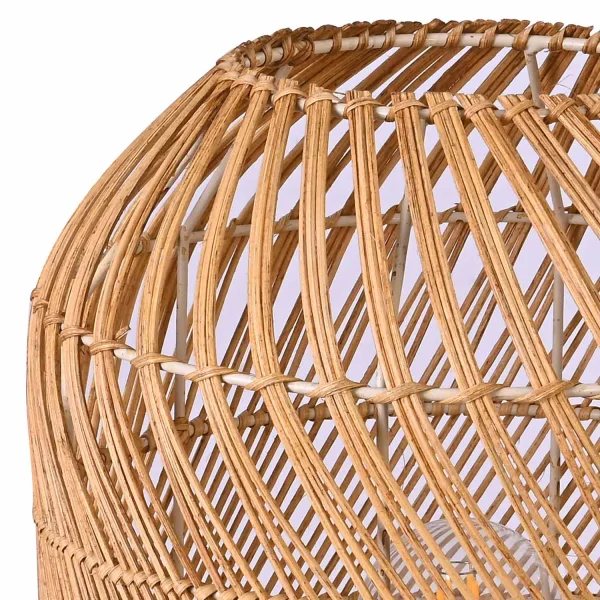 Lampada da tavolo in rattan Rosalind | Lúzete