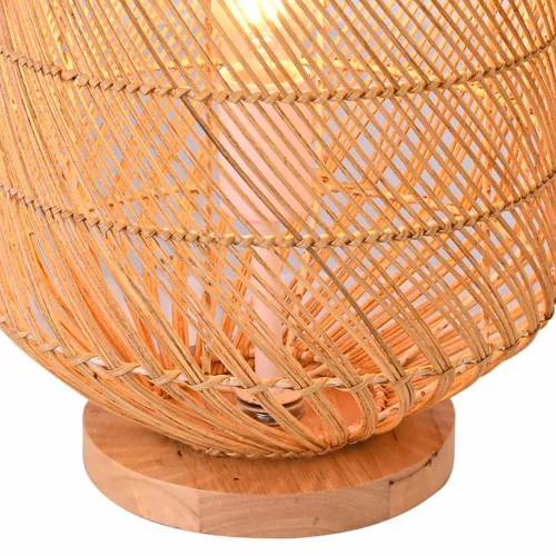 LAMPADA DA TAVOLO RATTAN ROSALIND