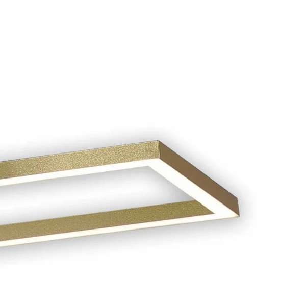 LAMPADA DA SOFFITTO LED ORIENTABILE 40 W NERO/ORO ATTICUS