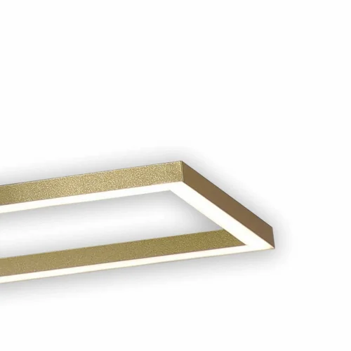 LAMPADA DA SOFFITTO LED ORIENTABILE 40 W NERO/ORO ATTICUS