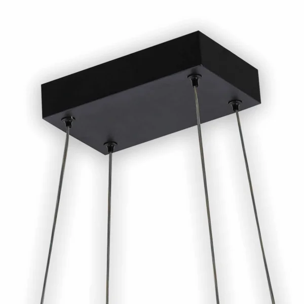 LAMPADA DA SOFFITTO LED ORIENTABILE 40 W NERO/ORO ATTICUS